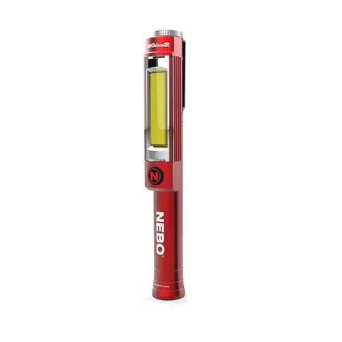Nebo Big Larry 2 Bright Flashlight & Work Light with Clip & Magnetic Base