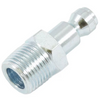 Forney Industries, Inc. Tru-Flate Style Plug, 1/4 in x 3/8 in MNPT