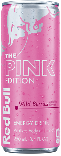 Red Bull Pink Edition Berry Caffeine Beverage 12 oz 1 pk