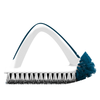 Unger 2-in-1 Bath & Tile Brush