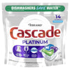 Cascade Platinum 80704 Dishwasher Detergent, Fresh