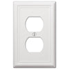 Amerelle Chelsea - White Decorative Wallplate