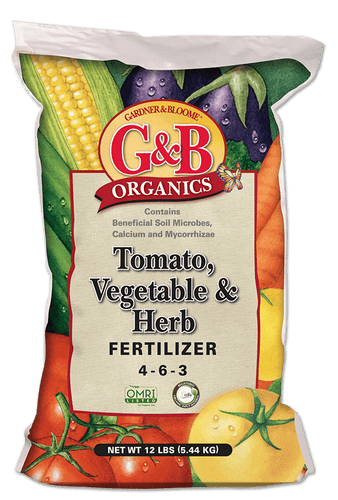 G&B Organics Tomato, Vegetable & Herb Fertilizer (4-6-3)
