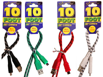 Service Tool Micro 10' Charger Cord - Red