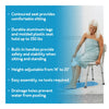 Carex Adjustable Bath & Shower Seat with Back
