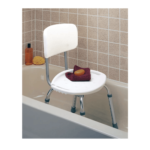 Carex Adjustable Bath & Shower Seat with Back
