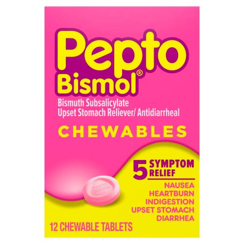 Lil Drug Store Pepto Chewable Tablets Original