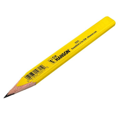 C.H. Hanson Yellow Medium Lead Carpenter Pencil - 72 Pack