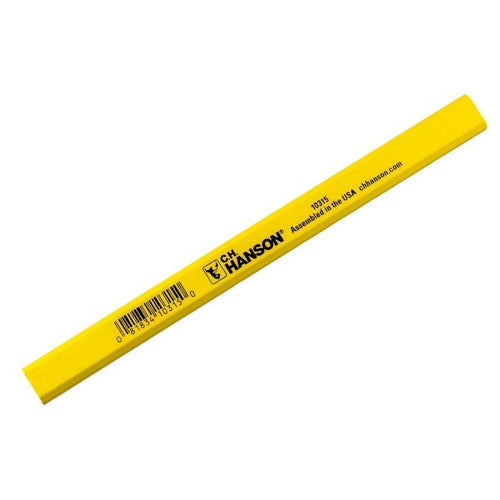 C.H. Hanson Yellow Medium Lead Carpenter Pencil - 72 Pack