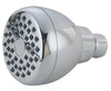 Boston Harbor Fixed Mount Shower Head With Rubber Tips, Chrome