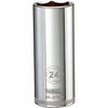Metric Deep Socket, 6-Point, 1/2-In. Drive, 24mm