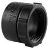 Pipe Fitting, ABS/DWV Swivel Tray Plug Adapter With Washer, 1.5-In.