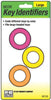 Hy-Ko Multi-Colored Push Button Key Identifier