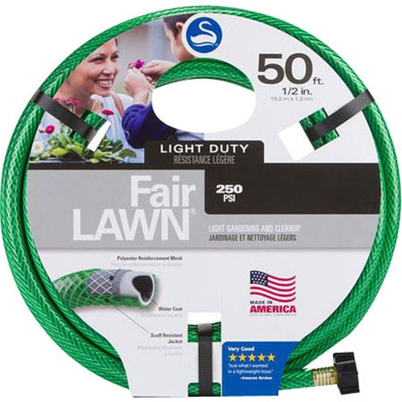 SWAN FAIRLAWN WATERSAVER LIGHT DUTY HOSE (1/2 IN X 50 FT, GREEN)