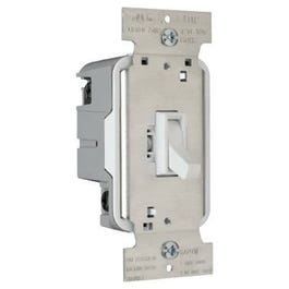 600-Watt White 3-Way Incandescent Toggle Dimmer Switch