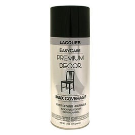 Premium Decor Gloss Lacquer Finish, Black, 12-oz.