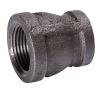 B & K Industries Black Reducing Coupling 150# Malleable Iron Threaded Fittings 2 x 3/4