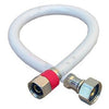 Faucet Connector, Flexible Poly, 1/2 Compression x 1/2 Iron Pipe x 16-In.