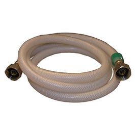 Faucet Connector, Flexible Poly, 1/2 Iron Pipe Size x 1/2 Iron Pipe x 60-In.