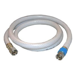 Appliance & Faucet Water Supply Connector, Flexible Poly, 3/8 Compression x 3/8 Compression x 36-In.