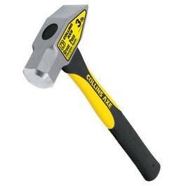 Cross Pein Hammer, Fiberglass Handle, 3-Lb.