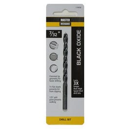 Black Oxide Drill Bits, 135 Split Point, 7/32 x 3.75-In.