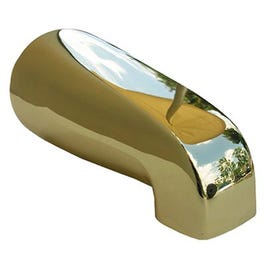 Bathtub Spout, Polished Brass