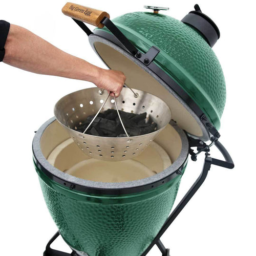 Big Green Egg Stainless Steel Fire Bowls for Medium EGG