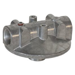 Automotive Filter Head, Aluminum,  1-In.