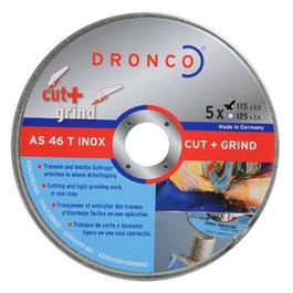 Cut+Grind Cutting & Grinding Wheel, 4-1/2 x 3/32 x 7/8-In., 5-Pk.