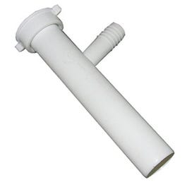 Dishwasher Branch Tailpiece, PVC, 8-In.