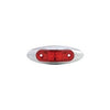 LED Trailer Marker Light, Amber, 2.75 x 3/4-In.