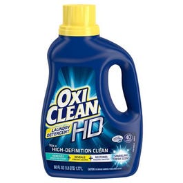 Laundry Detergent, Liquid, Fresh Scent, 60-oz.