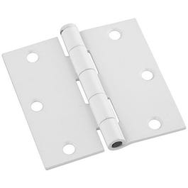 Door Hinge, Interior, Square-Edge, Prime Coat, 3.5-In.