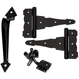 Gate Kit, Black Decorative Hardware