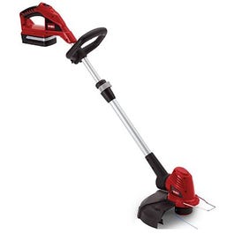 Cordless String  Trimmer & Edger, 20-Volt Battery, 12-In.