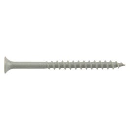 Fas-N-Tite Wood Screws, Gray Ceramic, 3 x #10, 25-Lbs.