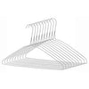 Clothes Hangers, Chrome, 10-Pk.