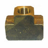 Pipe Fitting, Brass Tee, Lead-Free, 1/4-In. FPT