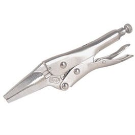 Locking Pliers, Long Nose, 6-In.