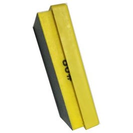 Jumbo Sanding Block & Holder, 120-Grit