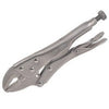 Locking Pliers, Straight Jaw, 7-In.