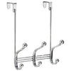 3-Hook Over-The-Door Rack