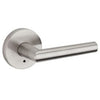 Milan Universal Privacy Lever, Satin Nickel