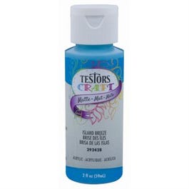 Acrylic Craft Paint, Matte Island Breeze, 2-oz.