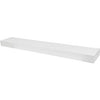 Floating Shelf, Modern Design, White, 36-In.