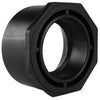 Pipe Fitting, ABS/DWV Flush Bushing, Spigot x Hub, 3 x 2-In.