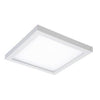 LED Retrofit Trim Kit Light Fixture, Surface-Mount, White, Square, 4-In.