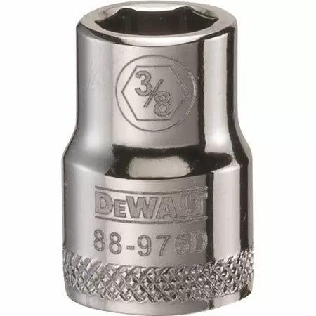 Dewalt 3/8 Drive Standard Length Sockets (6 Point) 3/8-In.