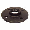 B & K Industries Floor Flange 150# Malleable Iron Threaded Fittings 1/2